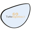 Specchietto retrovisore interno per carrelli elevatori Toyota | 058/58760F218171