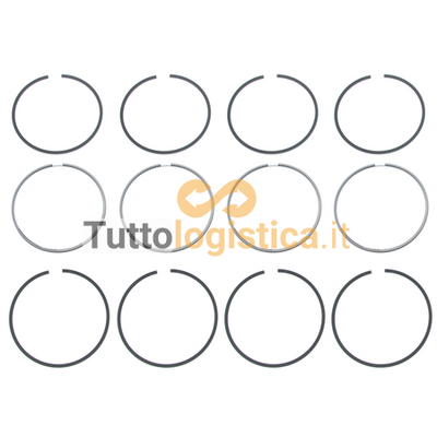 Set Fasce Elastiche Pistone 1.00 per Motori Toyota | 058/130157820271