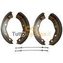 Kit 4 ganasce freno TotalSource per carrelli elevatori Jungheinrich | 269/14093560
