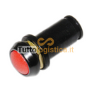 Pulsante clacson rosso TotalSource per carrelli elevatori Jungheinrich | 269/51093719