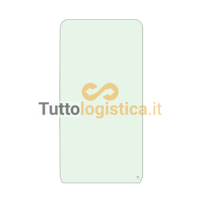Finestrino Anteriore Verde TotalSource per Caterpillar | 009/5625656