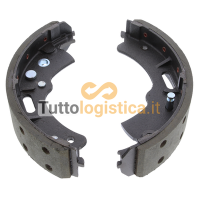 Kit ganasce freno sinistro TotalSource per carrelli elevatori Hangcha | DG5/HRAOIC-3705LH
