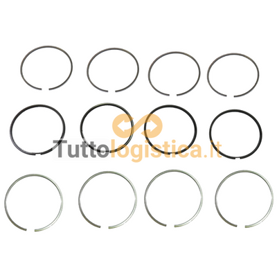 Set Fasce Elastiche Pistone STD per Motori Toyota TotalSource | 058/1301178C0071
