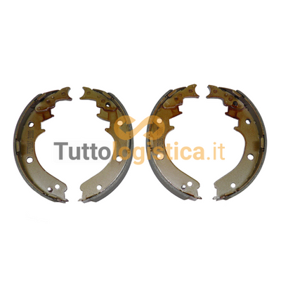 Kit 4 Ganasce Freno TotalSource 279.5 x 55 per Toyota | 058/BSKITFBMF25