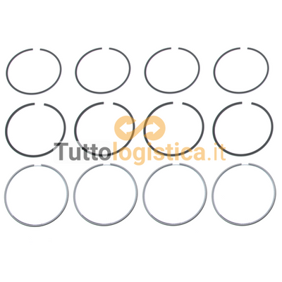 Set fasce elastiche standard TotalSource per motori Toyota | 058/130117820271