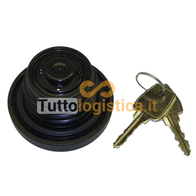 Tappo serbatoio con chiave per carrelli elevatori Mitsubishi | 272/91A6401600