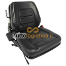 Sedile TotalSource con interruttore e cintura per carrelli STILL | 255/60124302000