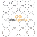 Set Fasce Elastiche Pistone 0,50 per Motori Jungheinrich | 269/50452587