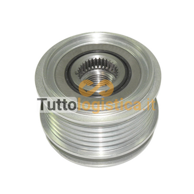 Puleggia per cinghia trapezoidale con ruota libera per Jungheinrich | 269/51092325