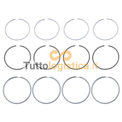 Set fasce elastiche standard TotalSource per motori NISSAN | 057/120336T010
