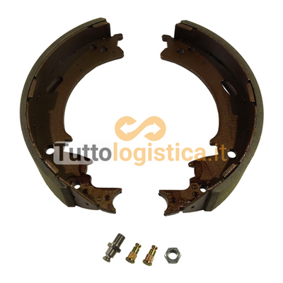 Kit ganasce freno sinistro per carrello elevatore Hangcha | DG5/24433-71/5000G-L