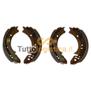 Kit 4 Ganasce Freno 180x40 per Carrelli Elevatori Linde | 400/1265048000