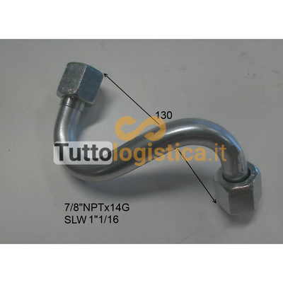 Tubo sollevamento anteriore per carrelli elevatori Toyota | 058/68235T109071