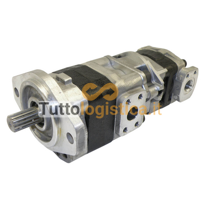 Pompa a ingranaggi idraulica Kayaba Industry per carrelli Yale | 003/580083318