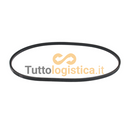 Cinghia trapezoidale TotalSource Rawedge per carrelli elevatori Yale | 003/582105609