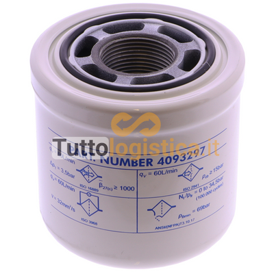 Filtro Idraulico TotalSource compatibile con Caterpillar | 009/3I743