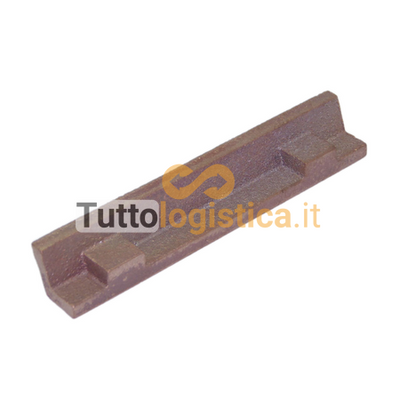 Pattino di scorrimento superiore in bronzo per carrelli Clark | 007/8093497