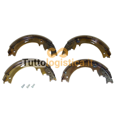 Kit 4 Ganasce Freno 317.5X60 per Carrelli Elevatori Toyota | 058/BSKIT8FGJF35