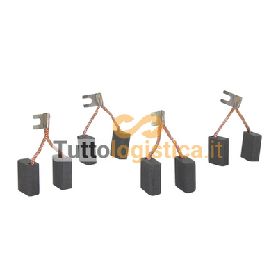 Kit 4 Spazzole in Carbone Schunk per Motori Elettrici | 268/7538013