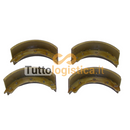 Kit 4 Ganasce Freno TotalSource per Carrelli Elevatori Clark | 007/815839
