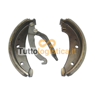 Kit ganasce freno destre 317.5x60 per carrelli elevatori Yale | 003/580076328