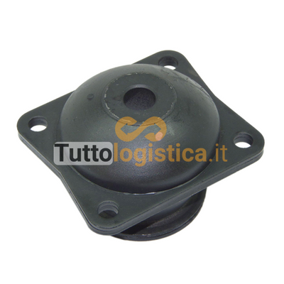 Supporto in gomma TotalSource per carrelli elevatori Linde | 400/0019654016