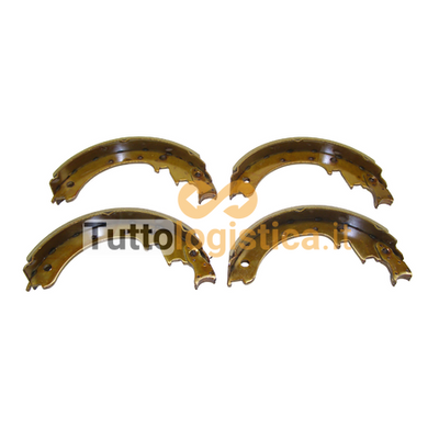 Kit 4 Ganasce Freno TotalSource per Macchine Komatsu | 107/3EB3020K1