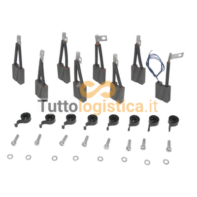 Set spazzole e molle TotalSource compatibile Yale per motori elettrici | 003/580027253