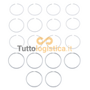 Set fasce elastiche standard TotalSource per motori Toyota | 058/130117876171