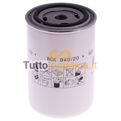 Filtro Carburante Mann & Hummel per Carrelli Elevatori Linde | 400/0009830548