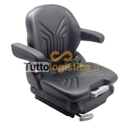 Sedile Grammer Low Spec in PVC per carrelli elevatori Nissan | 057/8700AAB201
