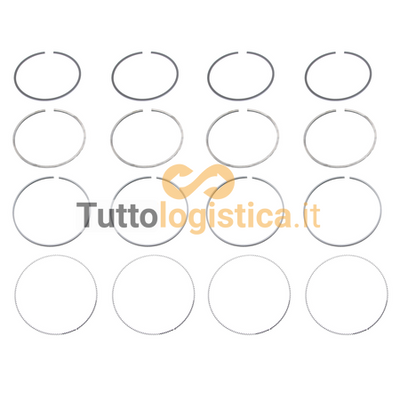 Set Fasce Elastiche Pistone TotalSource per Motori Nissan | 057/120332S612