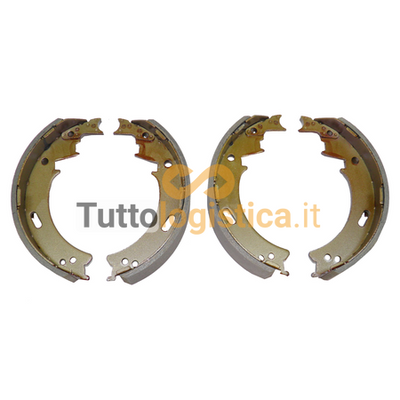 Kit 4 ganasce freno TotalSource per carrelli elevatori Hangcha | DG5/BSKITR3T