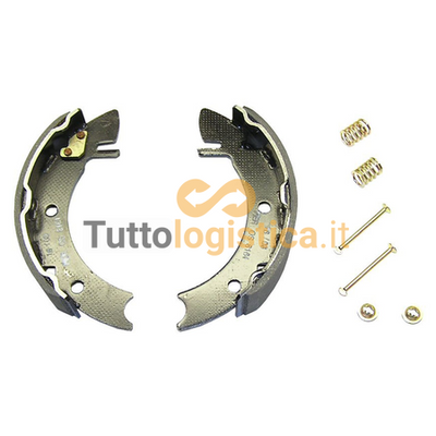 Kit ganasce freno 180x40 per carrelli elevatori Jungheinrich | 269/50039067