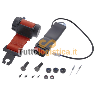 Cintura di sicurezza addominale Grammer per carrelli Toyota | 058/53770FST2F71