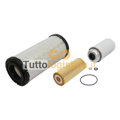 Kit Manutenzione Filtri TotalSource per Carrelli Elevatori Linde | 400/0009408139