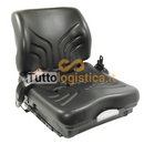 Sedile Grammer in PVC con cintura e sensore per carrelli Yale | 003/220103400