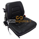 Sedile in PVC con Cintura e Interruttore per Manitou | 261/720630