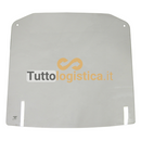 Parabrezza anteriore trasparente per carrelli elevatori Linde | 400/3944376600
