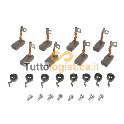 Kit spazzole MAHLE per motori elettrici compatibile Linde | 400/0039718102