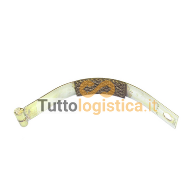 Ceppo freno con guarnizione per carrelli elevatori Linde | 400/1135040304