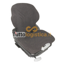 Sedile Grammer in tessuto con cintura e sensore per Jungheinrich | 269/50297421