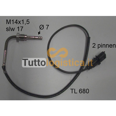 Sensore FPT compatibile Manitou per macchine movimento terra | 261/797370