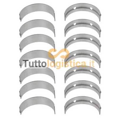 Set bronzine di banco 025 per motori Toyota TotalSource | 058/1170478D0071