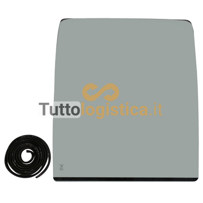 Vetro anteriore con guarnizione per carrelli elevatori Toyota | 058/55220F318071