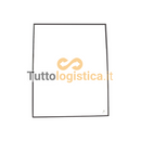 Finestrino Anteriore Superiore Verde per Caterpillar TotalSource | 009/4175966