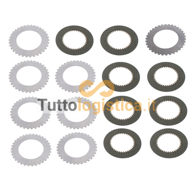 Kit dischi frizione TotalSource per carrelli elevatori Yale | 003/580053110