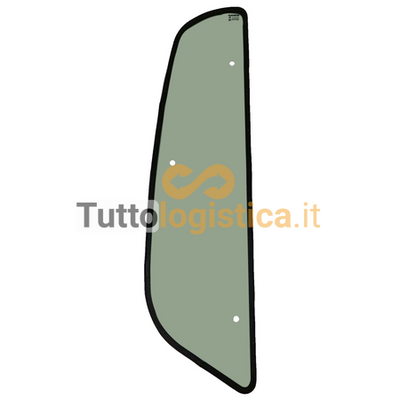 Vetro interno per cabina compatibile con carrelli elevatori Linde | 400/56354308900