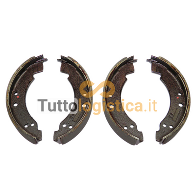 Kit 4 Ganasce Freno Knott 250x40 per Carrelli Elevatori Still | 255/148178