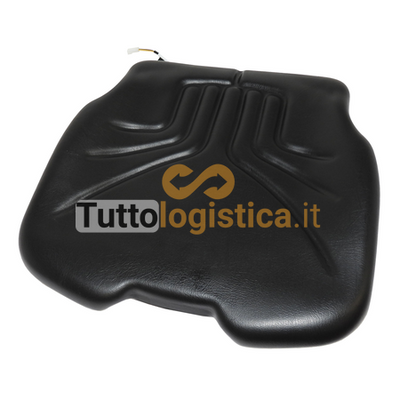 Cuscino Sedile Riscaldato Grammer 12V PVC per Carrelli Linde | 400/3924338004